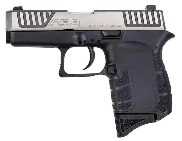 Diamondback DB0200P031 DB9 9mm 6+1 Two-Tone Polymer Frame Pistol