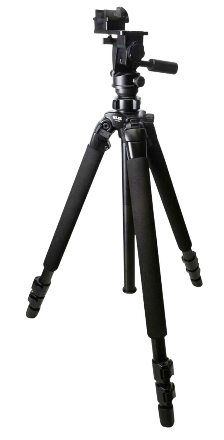 Buy KOPF Jager KJ85003K Aluminum Folding Tripod with Reaper Rail, Black Finish online