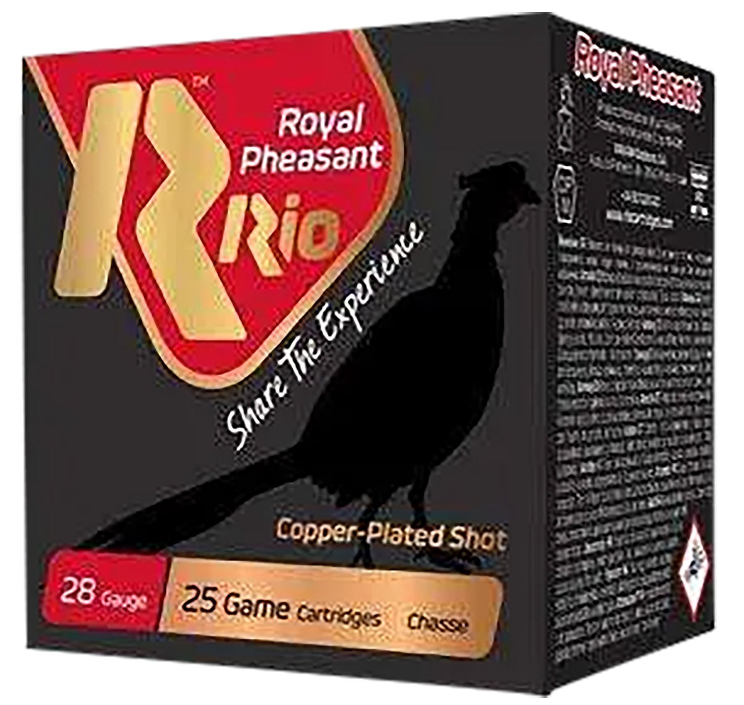 Rio Ammunition Royal Pheasant RPC285 28Ga 2.75In 5-Shot - Rio Ammunition - 28 Gauge