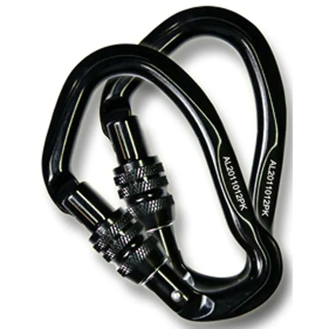 Hunter Company HSS-2CAR 2pk Carabiner 5,600 lb Rust-Proof 2.5 oz - Hunter Company