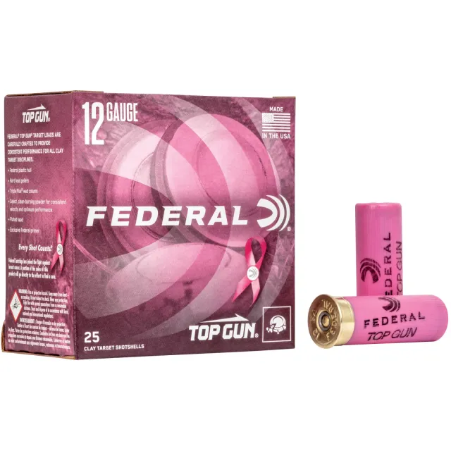 Buy Federal TGL12P8 12 Gauge 2.75 in 1 1/8 oz #8 Shot Pink Hulls 25 Rounds online