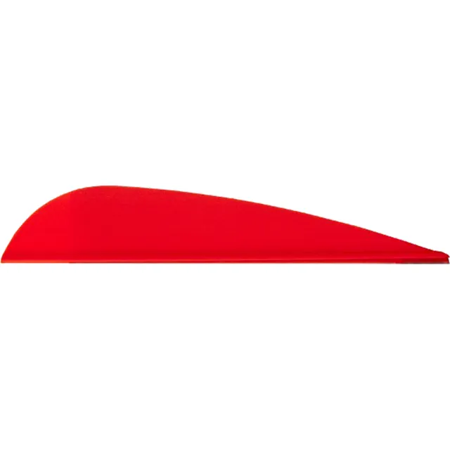 AAE TRAD26FO50 Trad Vanes Fire Orange 3 in. 50 Pack Archery Vane - Arizona Archery Enterprises