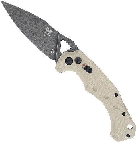 Buy CobraTec TANAFRYK Ryker 3.75" D2 Steel Blade, Tan G10 Handle Knife online