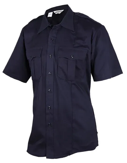 Elbeco Bravo SM2001NV 100% Cotton Men's Navy Short Sleeve 3XL
