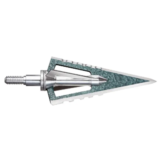 Steel Force SF47003 Sabertooth HP Broadheads 4-Blade 100gr 3-Pack - Steel Force for sale at Iron and Lace