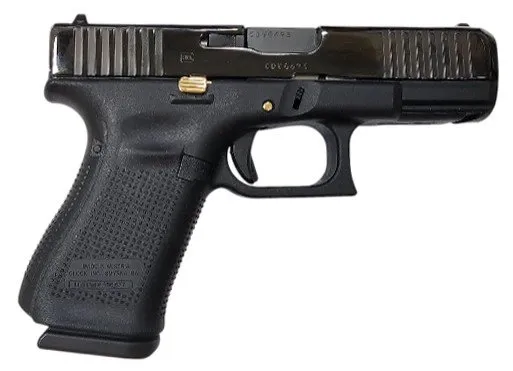 Glock 19 Gen5 9mm Black Gold PVD 15rd AutoGLK17BLKGLD
