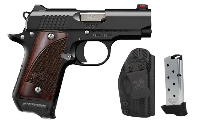 Kimber 3300253 Micro 9 RTC 9mm 3.15" Black w/UM Tac Holster & 2 Mags - Kimber Manufacturing, Inc. - 9mm