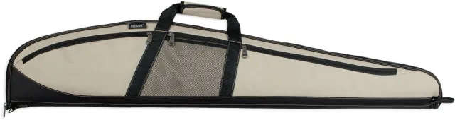 Bulldog BD220 Plus Rifle Case 48" Taupe/Black Water-Resistant Nylon