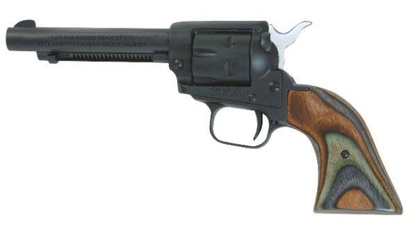 Heritage Rough Rider RR22MBS4 .22 LR/.22 Magnum 4.75 in Black Satin 6-Round