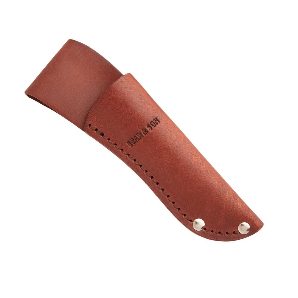 Bear & Son SD42 Ergonomic Caper Knife 2.5" Blade Stag Delrin Handle - Bear Archery