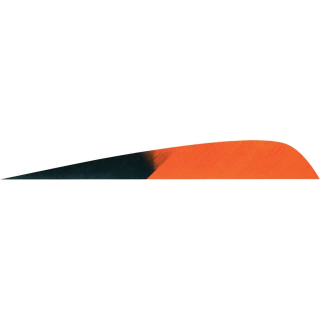 Gateway 400LPKTG-50 Parabolic Feathers Kuro Tangerine 4 In LW 50 Pack - Gateway