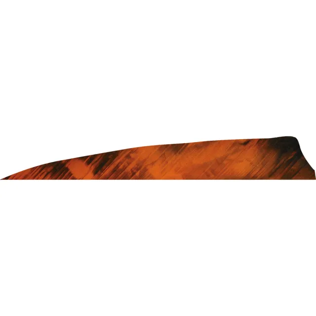 Gateway 400LSTOR-50 Shield Cut Feathers Tre Orange 4in 50 Pack - Gateway