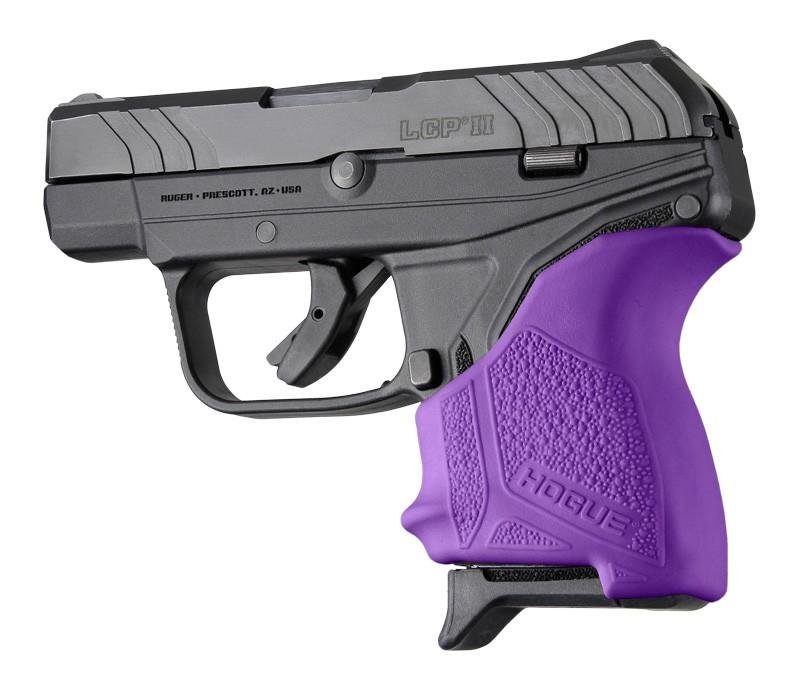 Hogue 18126 HandAll Beavertail Grip Sleeve for Ruger LCP II Purple - Hogue