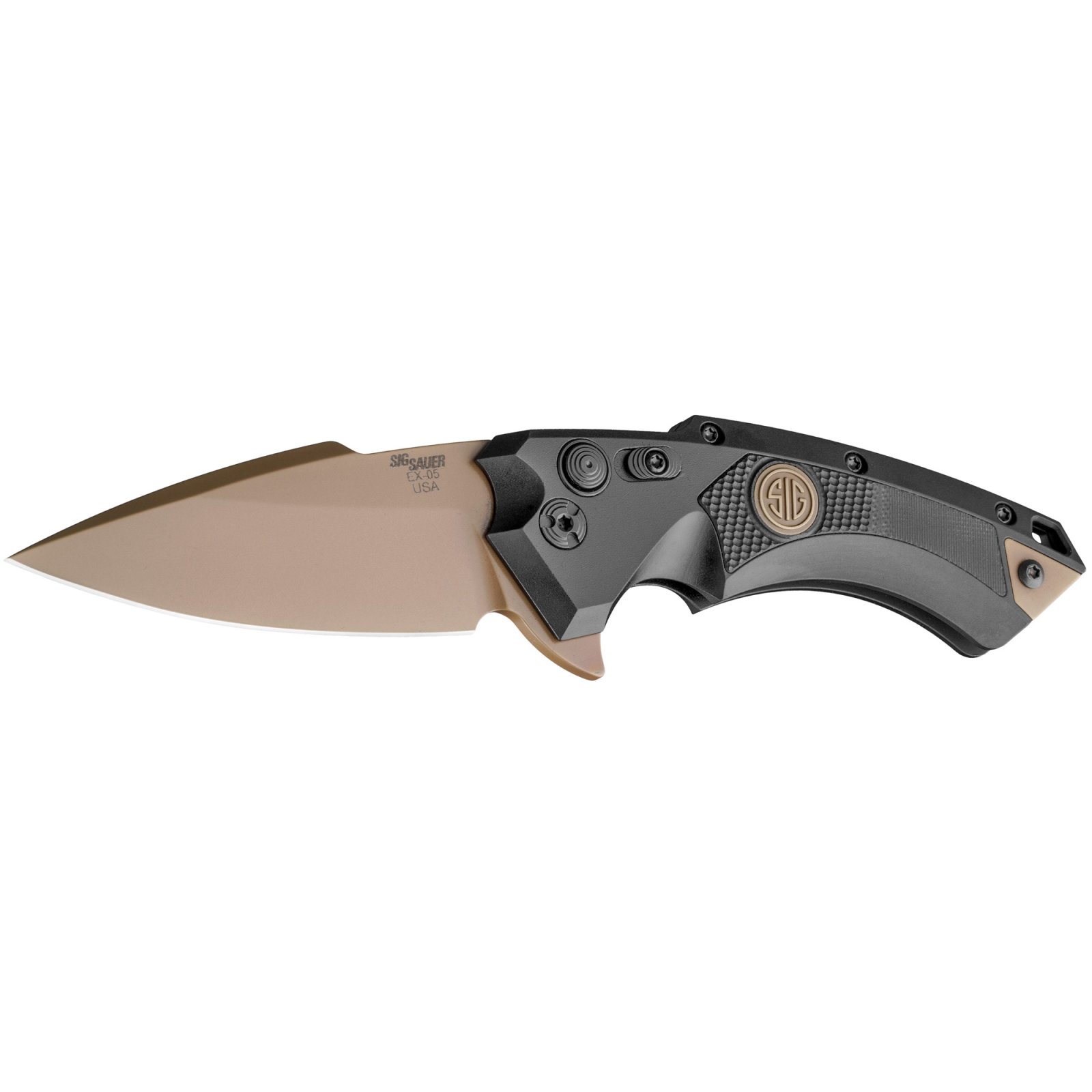 Hogue Sig Sauer X5 Emperor Scorpion 3.5In Spear Point Flipper Knife - Hogue