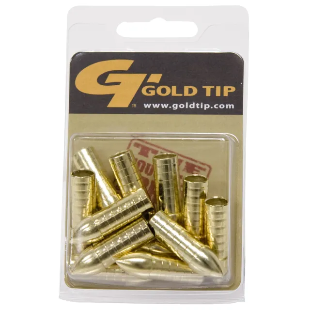 Buy Gold Tip Triple X Glue-In Points 100gr 12-Pack For Carbon Arrows online
