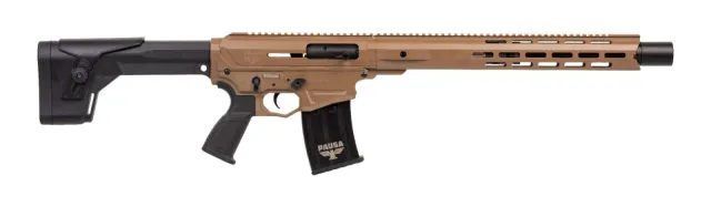 PANZER ARMS AR12 G5 TACTICAL 12G SHOTGUN 18.5", F/U SIGHTS, FDE 5RD - PW_ARMS - 12 Gauge