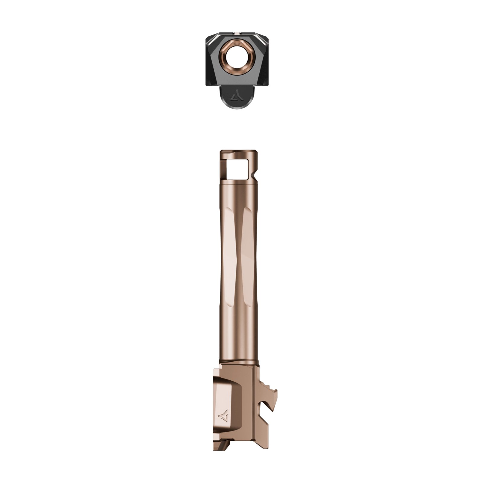 Radian Weapons R0945 Afterburner+Ramjet Bronze Fits Ruger RXM - Radian Weapons - 9MM