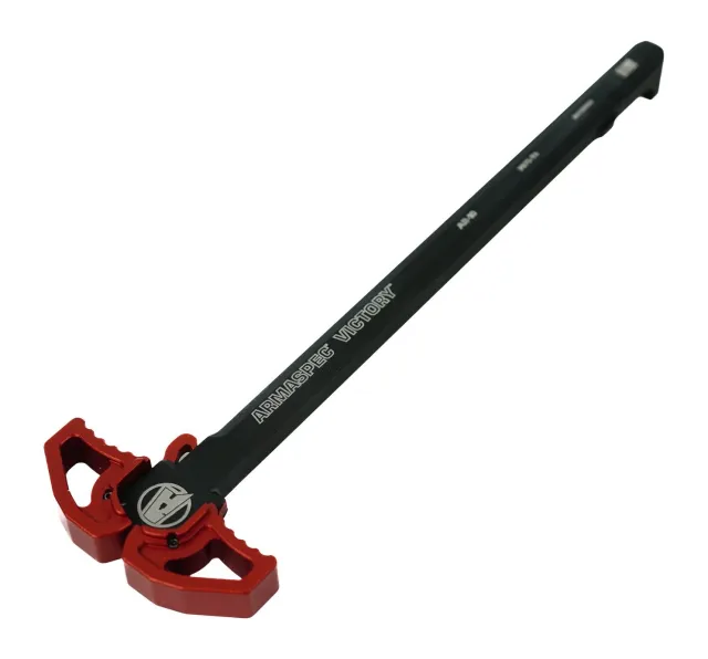 Armaspec ARM164-RED Victory Charging Handle AR10 Comp - ARMASPEC