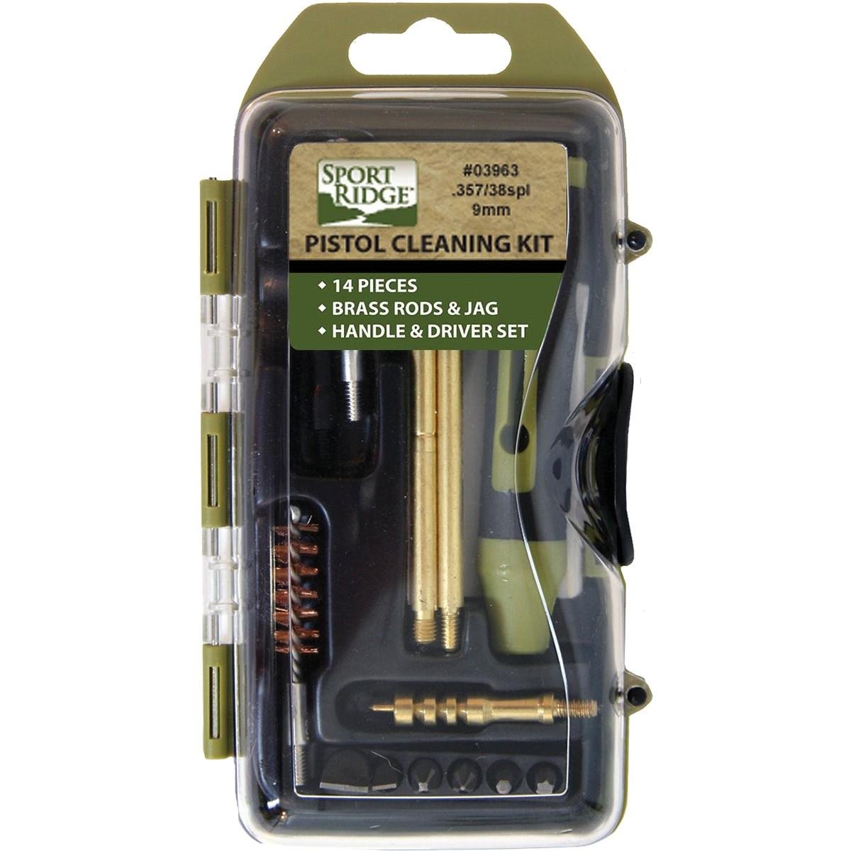 Military Armament Corporation 3963 Pistol Cleaning Kit 14-Piece - Military Armament Corporation