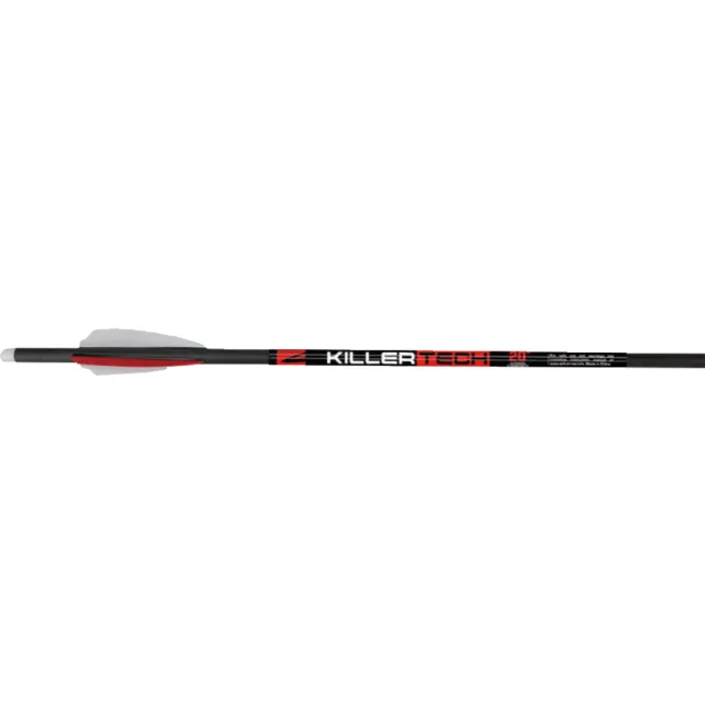 Killer Instinct 1055-6 KillerTech 20" Carbon Crossbow Bolts 6-Pack - Killer Instinct