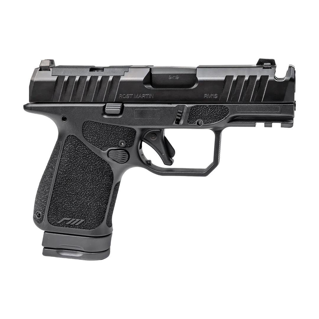 Buy ROST MARTIN RM1S 9MM 12+1 and 15+1 3.6 Hammer Forged Barrel Black online