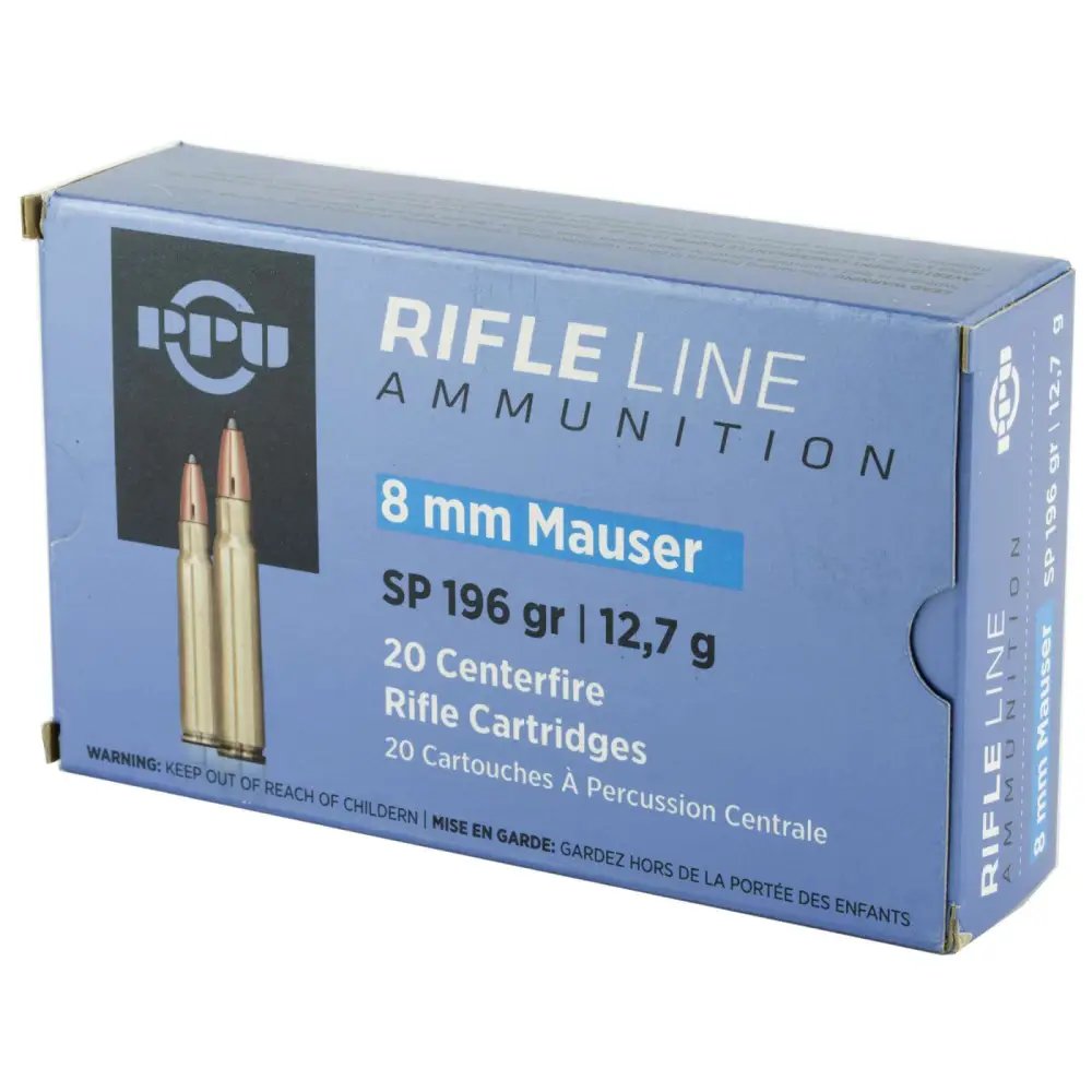 Buy Prvi Partizan PP8S 8mm Mauser 196gr Soft Point Ammo 20 Rounds online