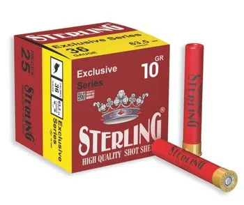 Sterling Ammunition .410 Bore 2.5 In #8 Shot 25 Round Box - STERLING AMMUNITION - .410 BORE