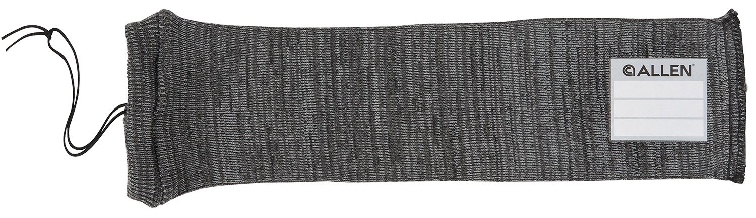 Allen 13170 Handgun Sock 14 in Gray Silicone-Treated Knit Custom ID - Allen Company