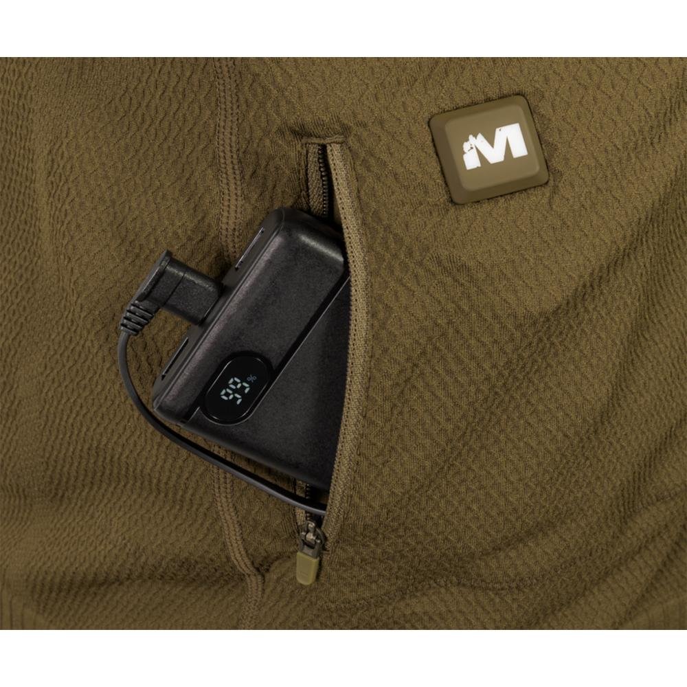 Muddy MUD-HT-VEST-CL-M Nucleus Heated Hunting Vest Brown Clay Medium - GSM Outdoors