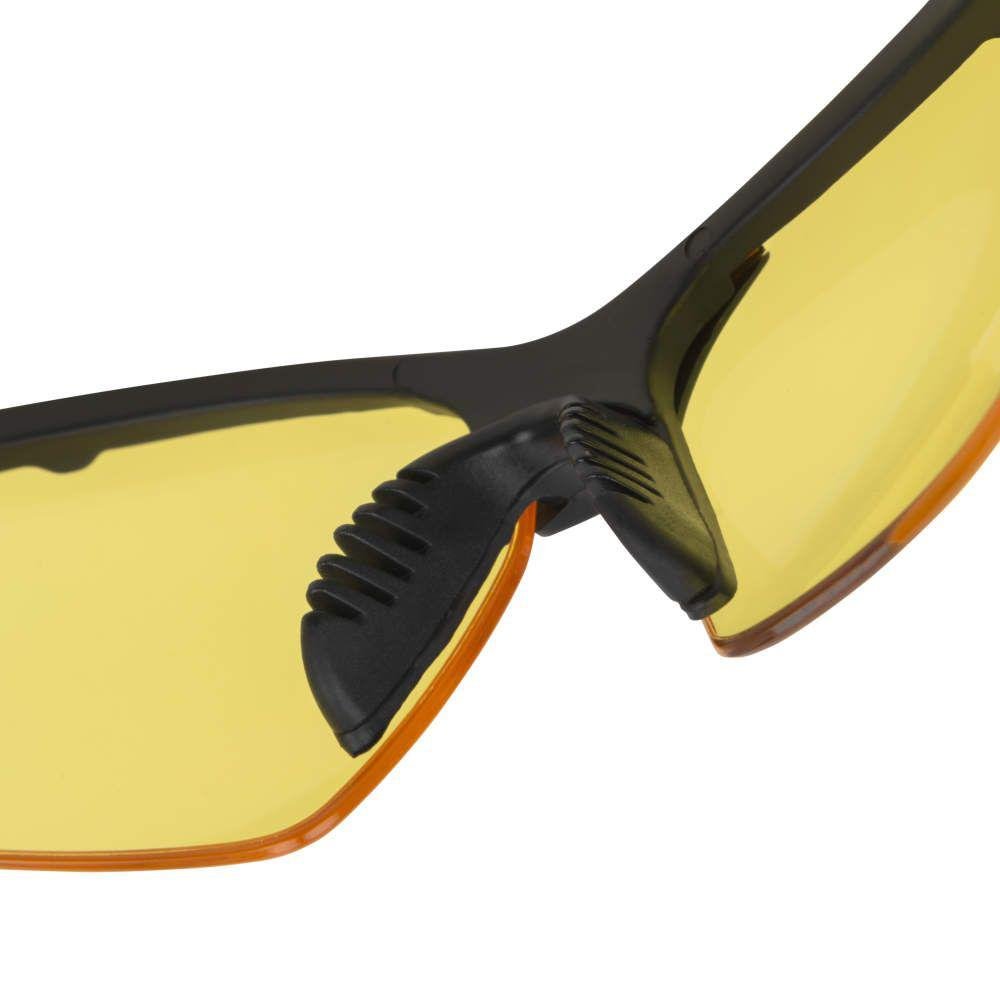 Buy Allen Company ULTRX Verse Black Safety Glasses Yellow Lenses online
