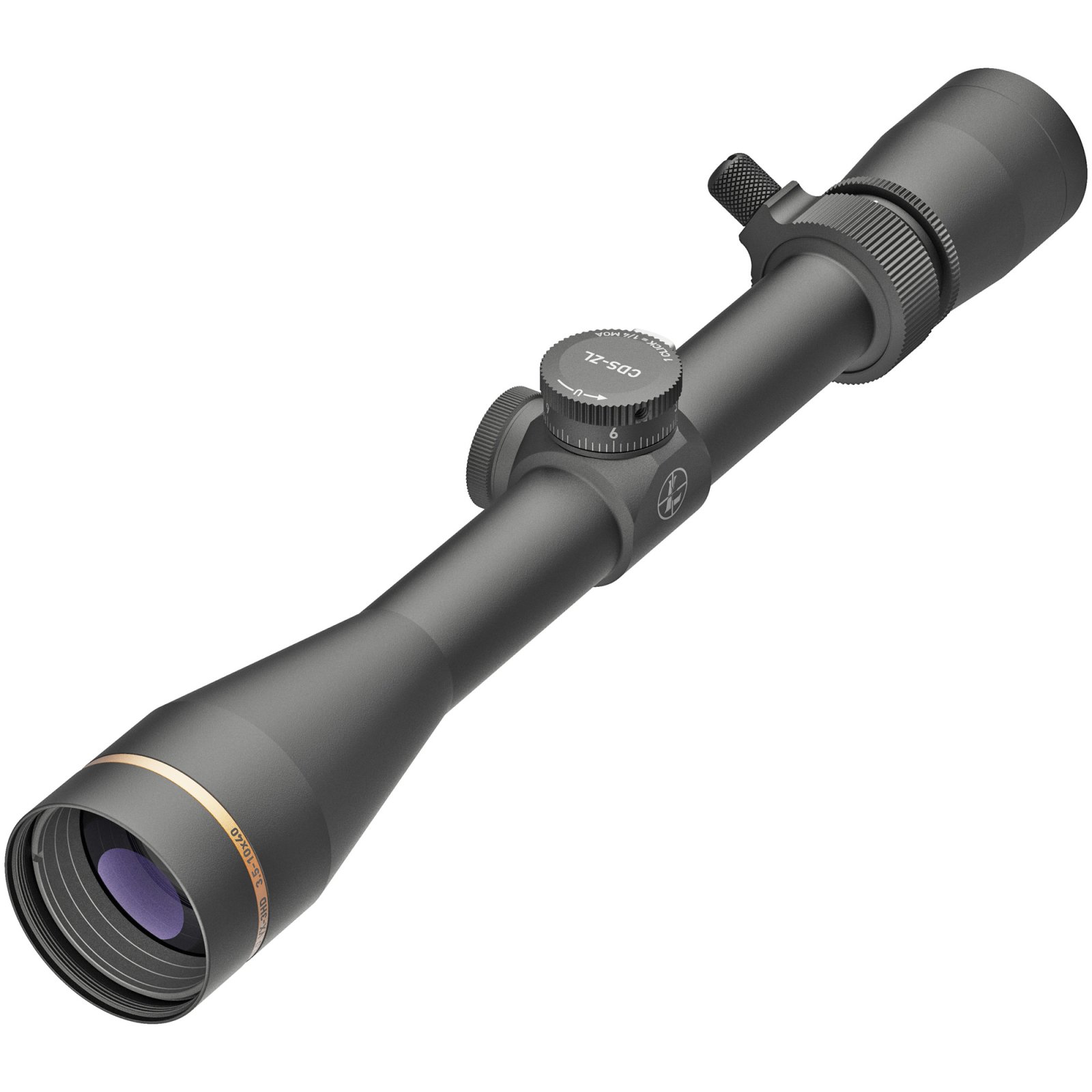 Leupold VX3HD 3.5-10x40 CDS-ZL Duplex SFP Rifle Scope Black - Leupold & Stevens - 40MM