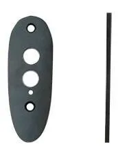 Pachmayr 02455 Black Spacer: Enhances Firearm Length, 1/4" Thick, Suitable with Whiteline Styles - Pachmayr