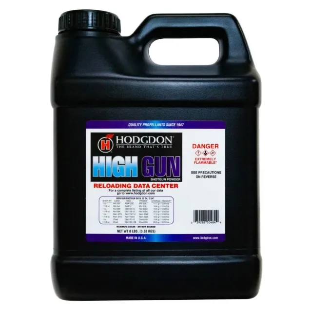 Hodgdon HG8 High Gun Powder Pistol/Shotgun 12 Gauge 8 lb - Hodgdon - 12 Gauge