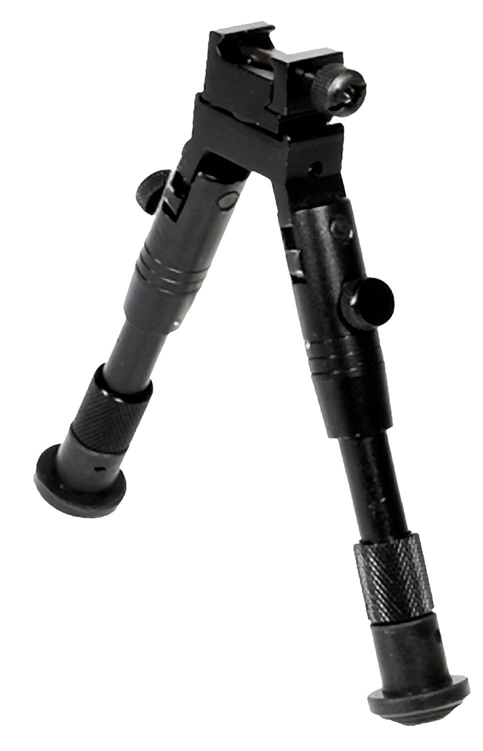 UTG TLBP28S Shooter's SWAT Bipod 6.2-6.7" Matte Black Aluminum - Leapers