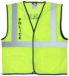 MCR Safety Luminator Series Hi-Vis Reflective Lime Vest - MCR Safety