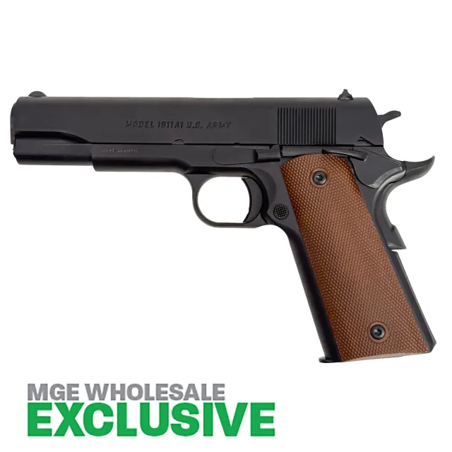 GForce 1911 A1 US Army 45 ACP 5 In 7 Round Black Nitride GF1945A1