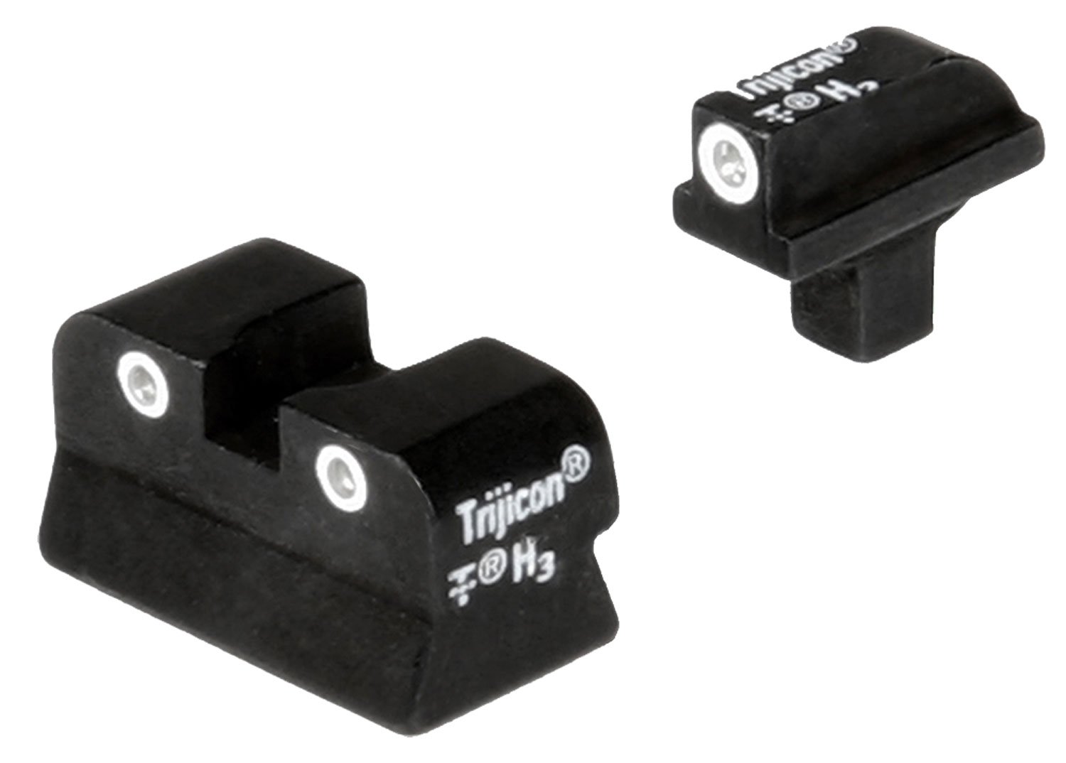 Trijicon Bright & Tough 3-Dot Night Sight Set Colt Govt 1911 Green Tritium - Trijicon