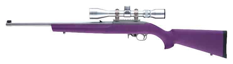 Buy Hogue Ruger 10/22 Standard Barrel Purple Stock online