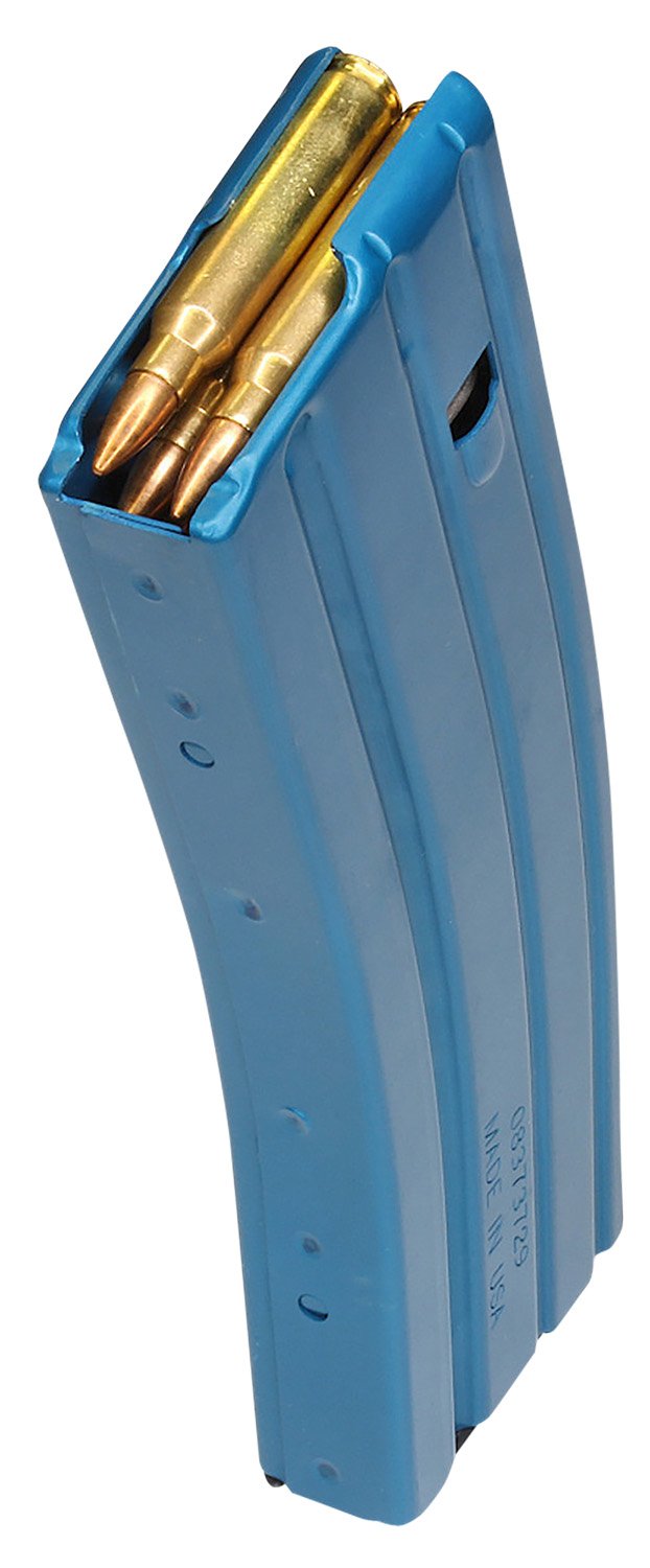 Buy DuraMag 2023005175CPD AR-15 20rd Magazine 5.56/.223/300BLK Blue Aluminum online