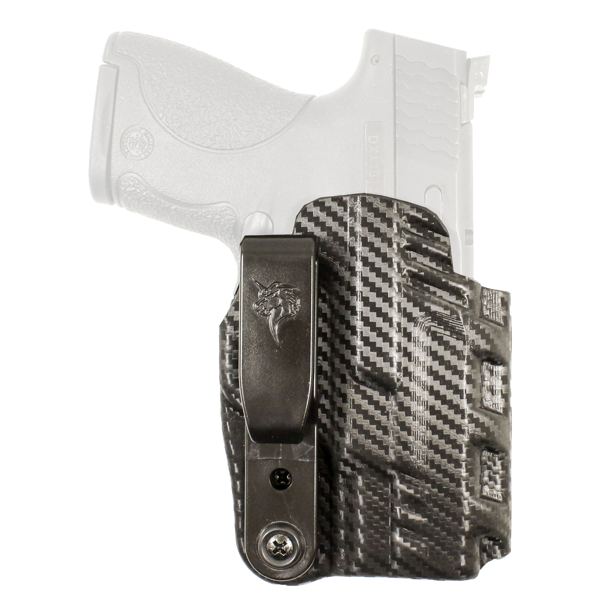 Buy DeSantis 219KJX7Z0 Slim-Tuk IWB Holster, Ambidextrous, Carbon Fiber/Blue online