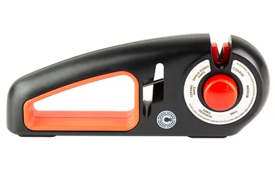 Caliber Gourmet CBGKS1 Adjustable Knife Sharpener Black/Red Carbide/Ceramic - Caliber Gourmet