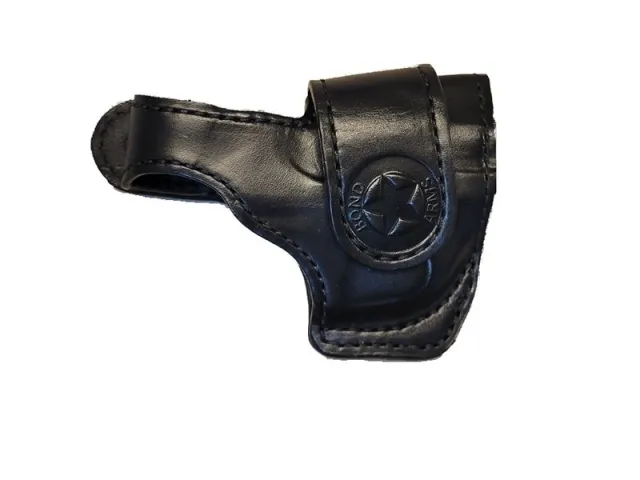 Bond Arms H-DT-S30-BB-R-BT Stinger Driving Holster Black Leather