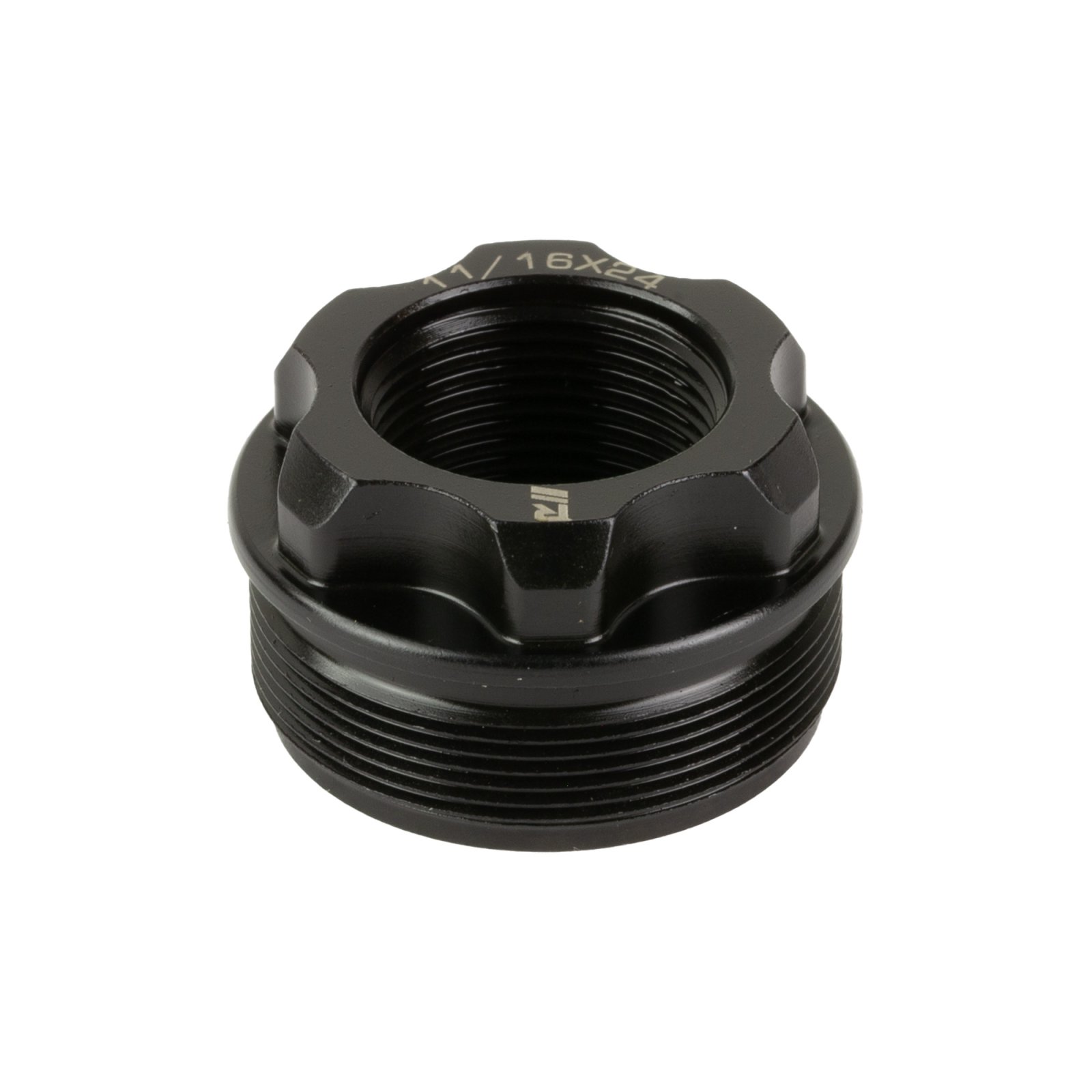 Rugged Suppressor Fixed Mount 11/16"X24 tpi Black - Rugged Suppressors