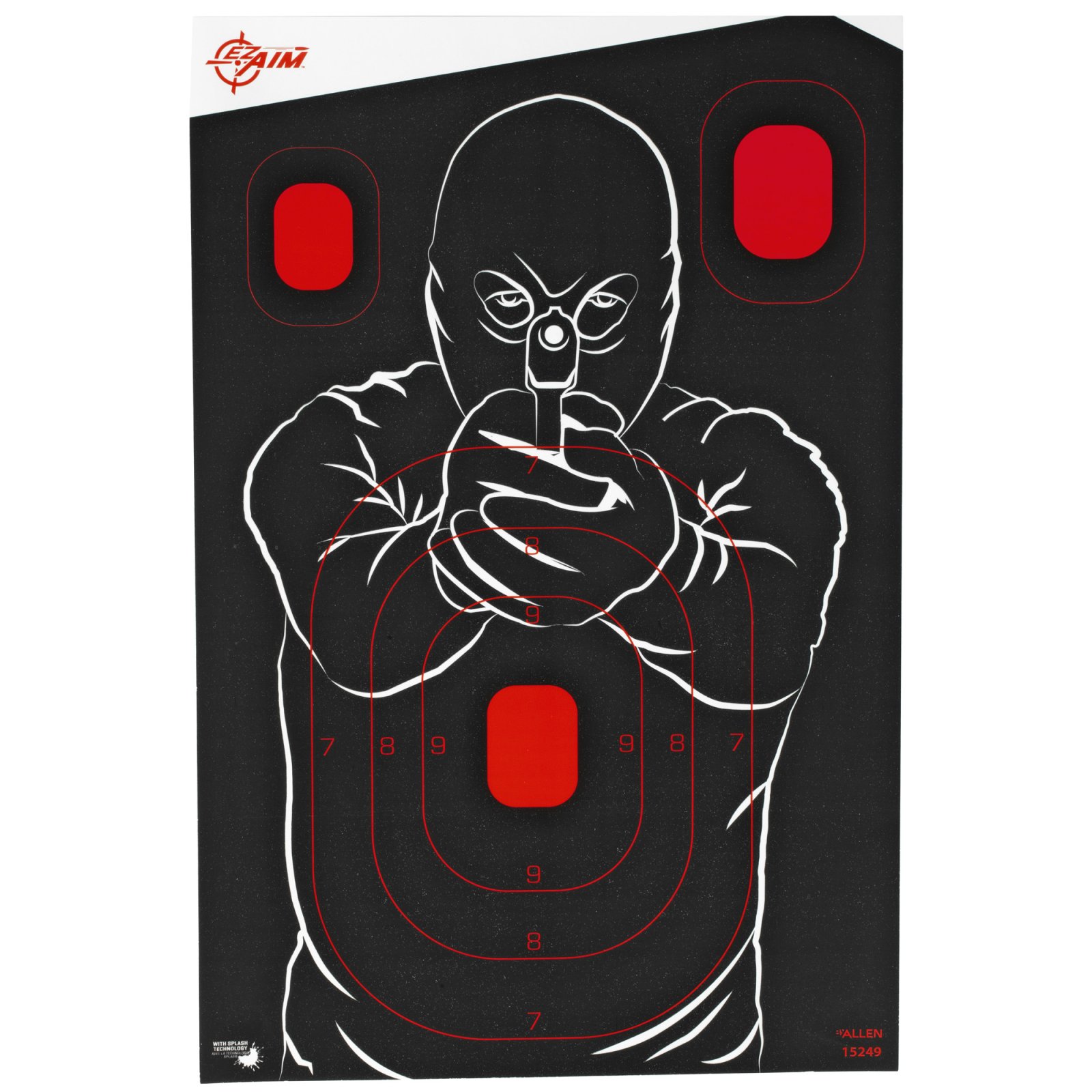 Buy Allen 15249 Silhouette Target 12 in x 18 in Non-Adhesive 5 Pack online