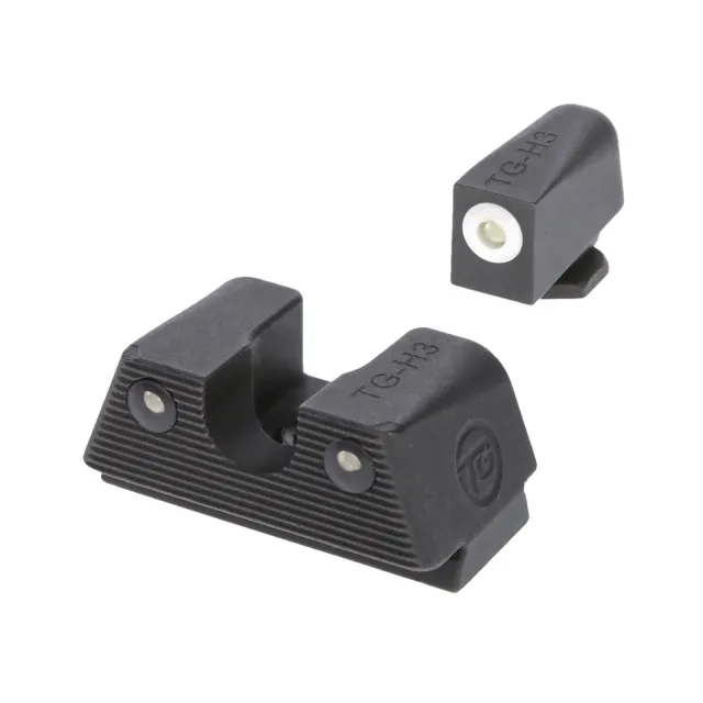 Buy TRUGLO Tritium X Glock Sight Set Front/Rear Green/White Nitride online