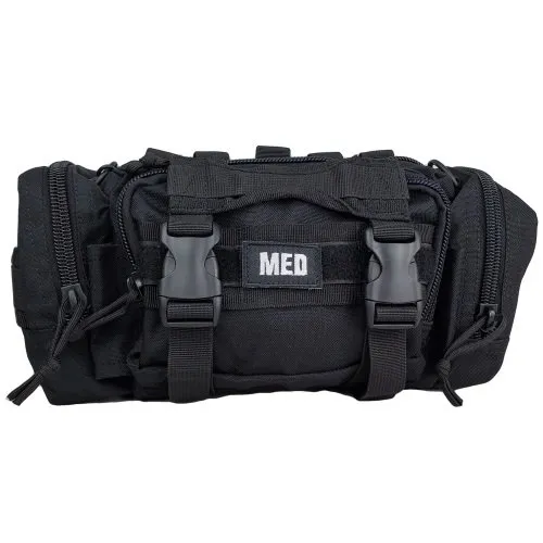 Elite First Aid FA143B-FAK Rapid Response Kit Black with EMT Shears - Elite First Aid