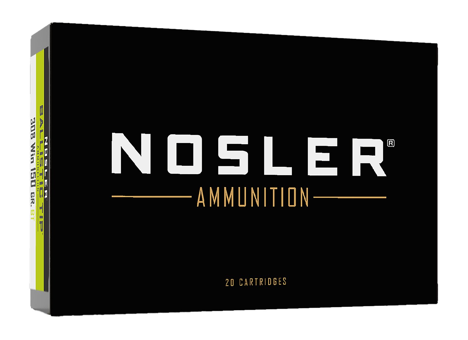 Nosler 61028 Ballistic Tip .308 Win 150gr Spitzer Varmint - Nosler - 308 Win