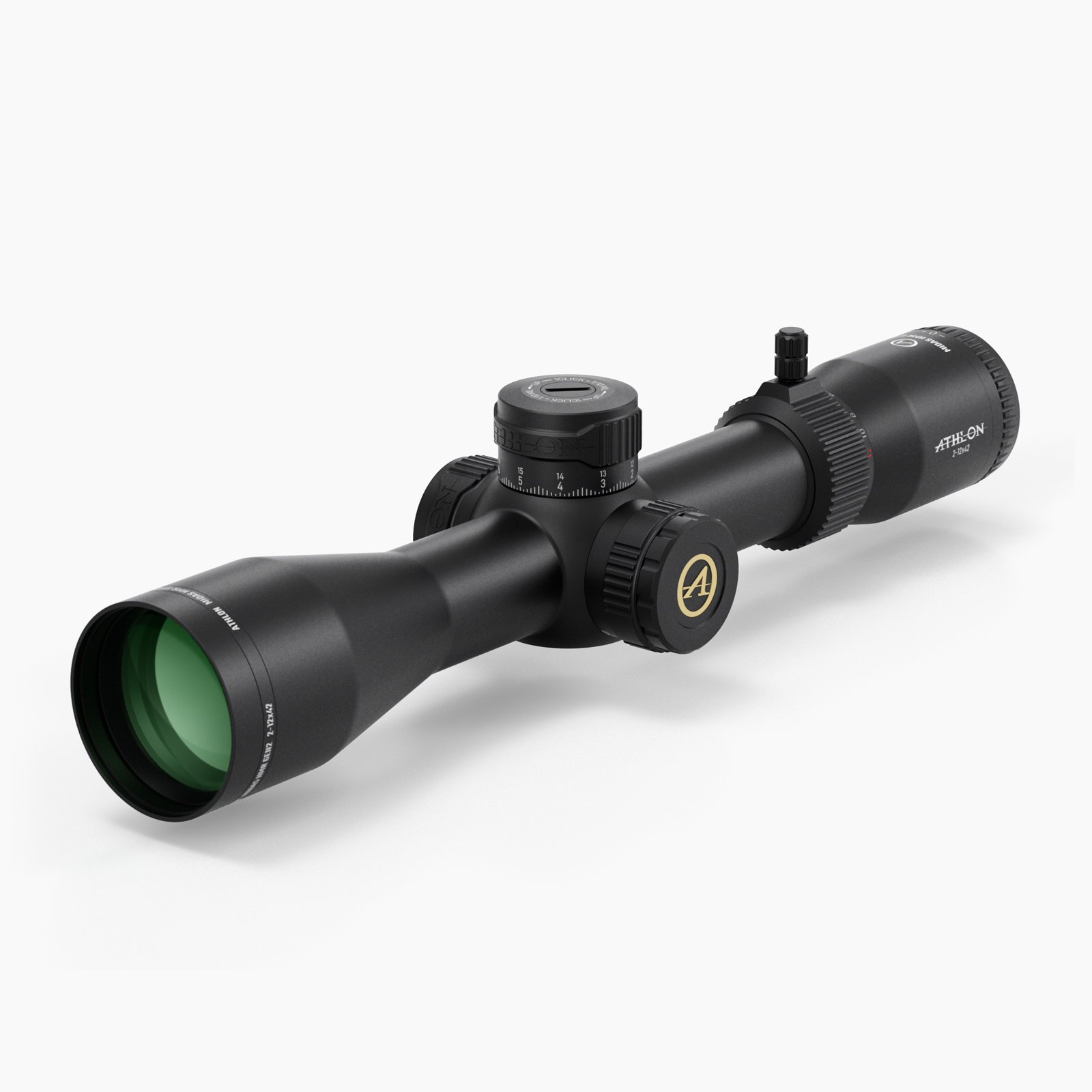 Buy Athlon Optics Midas HMR G2 2.5-12x42 SFP APRS-H2 Illuminated 30mm Scope online