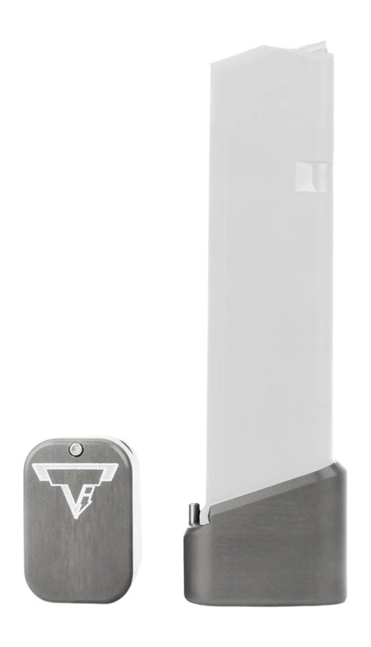 TTI FIREPWR Magazine Basepad Kit GLK17 Tungsten Gray Finish - TTI
