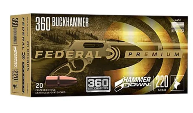Buy Federal LG360BH1 HammerDown 360 Buckhammer 220gr Soft Point 20/Box online